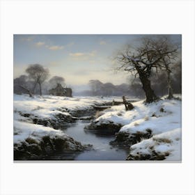 Winter Scene Canvas Print