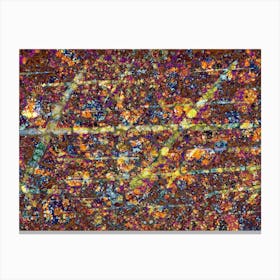 Abstraction Mixed Style 10 Canvas Print