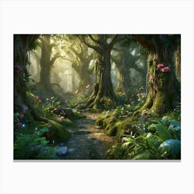 Fairytale Forest 3 Canvas Print