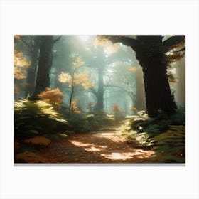 Forest Path 17 Canvas Print