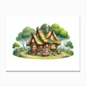 Fairy House Canvas Print