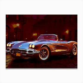 59 Corvette Canvas Print