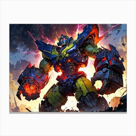 Transformers The Last Knight 11 Canvas Print
