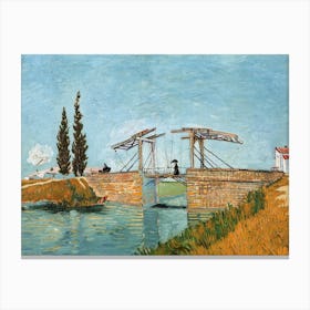 Van Gogh - Bridge Over A Canal Canvas Print