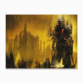 The Soul Of Cinder (Dark Souls) Canvas Print