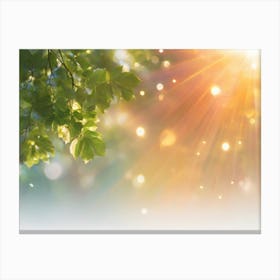 Sun Rays Canvas Print