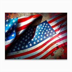 American Flag Canvas Print