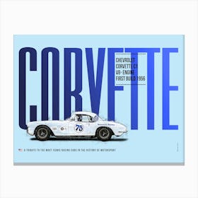 Corvette C1 Tribute Canvas Print