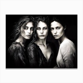 Three Women 5 Canvas Print