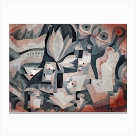 Dry Cooler Garden, Paul Klee Canvas Print