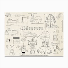 Inventions Canvas Print