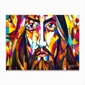 Jesus Face - Easter Jesus Canvas Print