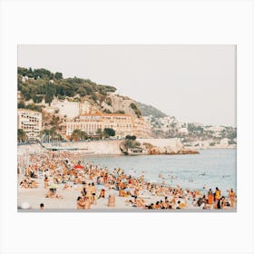 Italian Beach Views Canvas Print