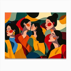 Asian Women Canvas Print