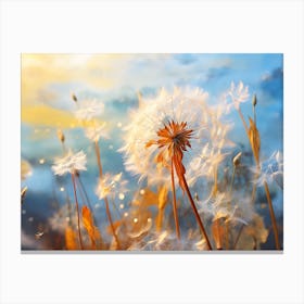 Dandelion 34 Canvas Print