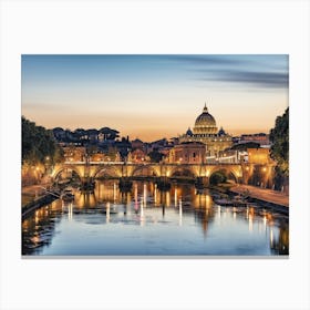 From Rome With Love Canvas Print
