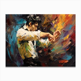 Tango Dancer Canvas Print