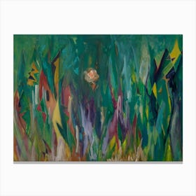 Bedroom Wall Art, Spring Meadow Impressions Canvas Print