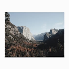 Autumn Yosemite Valley Canvas Print