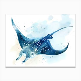 Manta Ray Canvas Print