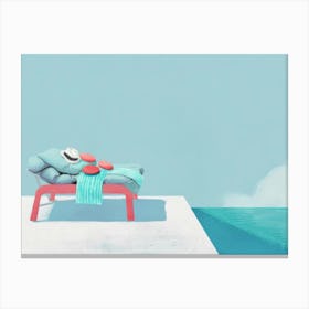 Lounge Chair Canvas Print