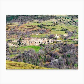 Village In The Mountains 20230416090769pub Canvas Print