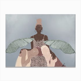 Three women nr 3 Canvas Print