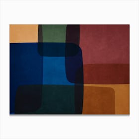 Colorful Modern Abstract Canvas Print