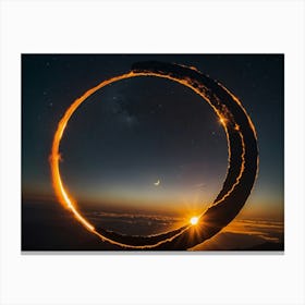 Ring Of Fire 3 Canvas Print