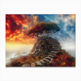 Stairway Canvas Print