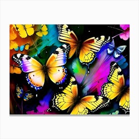 Butterfly Painting 9 Canvas Print