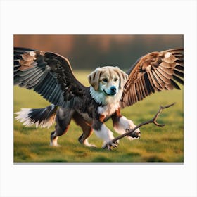 Eagledog Canvas Print