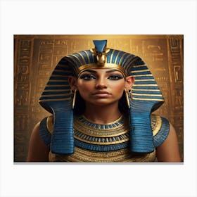 Pharaoh Of Egypt Canvas Print