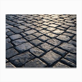 Cobblestone Road 1 Canvas Print