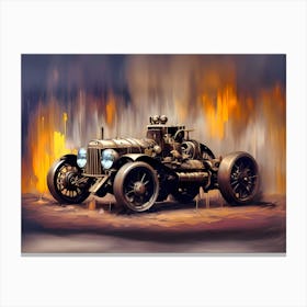 Steampunk Car 1 Canvas Print