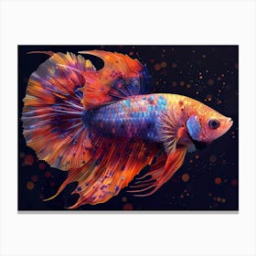 Siamese Catfish 13 Canvas Print