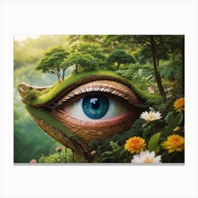 Eye Of The Forest Canvas Print