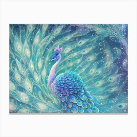 Spirit Peacock 1 Canvas Print