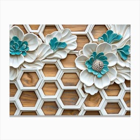 Honeycomb Wall Art Canvas Print