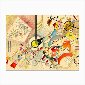 Wassily Kandinsky Abstract By Person 2 Canvas Print