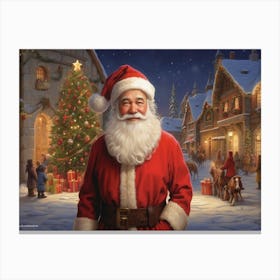 Santa Claus 2 1 Canvas Print