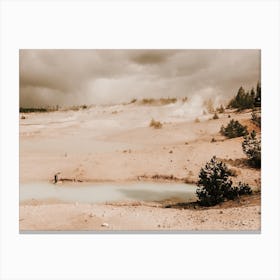 Thermal Springs Canvas Print