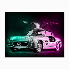 Mercedes Benz 300sl Gullwing Canvas Print