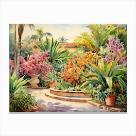 California Garden Canvas Print