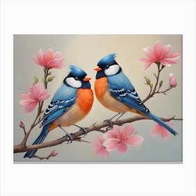 Birds Art 10 Canvas Print