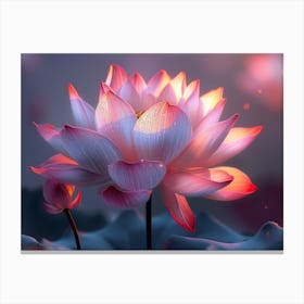 Lotus Flower 79 Canvas Print