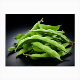 Green Beans Canvas Print