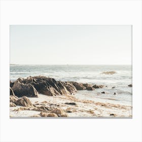 Monterey Beach Sunset Canvas Print