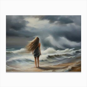 Rough Sea 7 Canvas Print