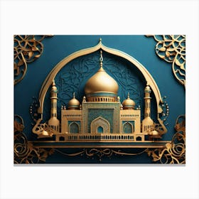 Taj Mahal Canvas Print